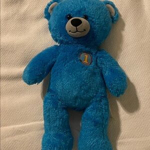 Build A Bear Thomas & Friends Blue Plush Bear